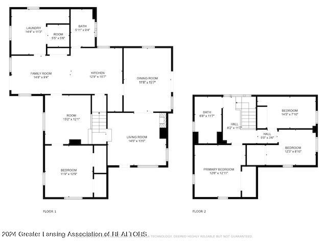 3375 East Wilson Road Ashley, MI 48806 - Photo 30 of 30 2D Floor Plan for 1741 West Gratiot Coun
