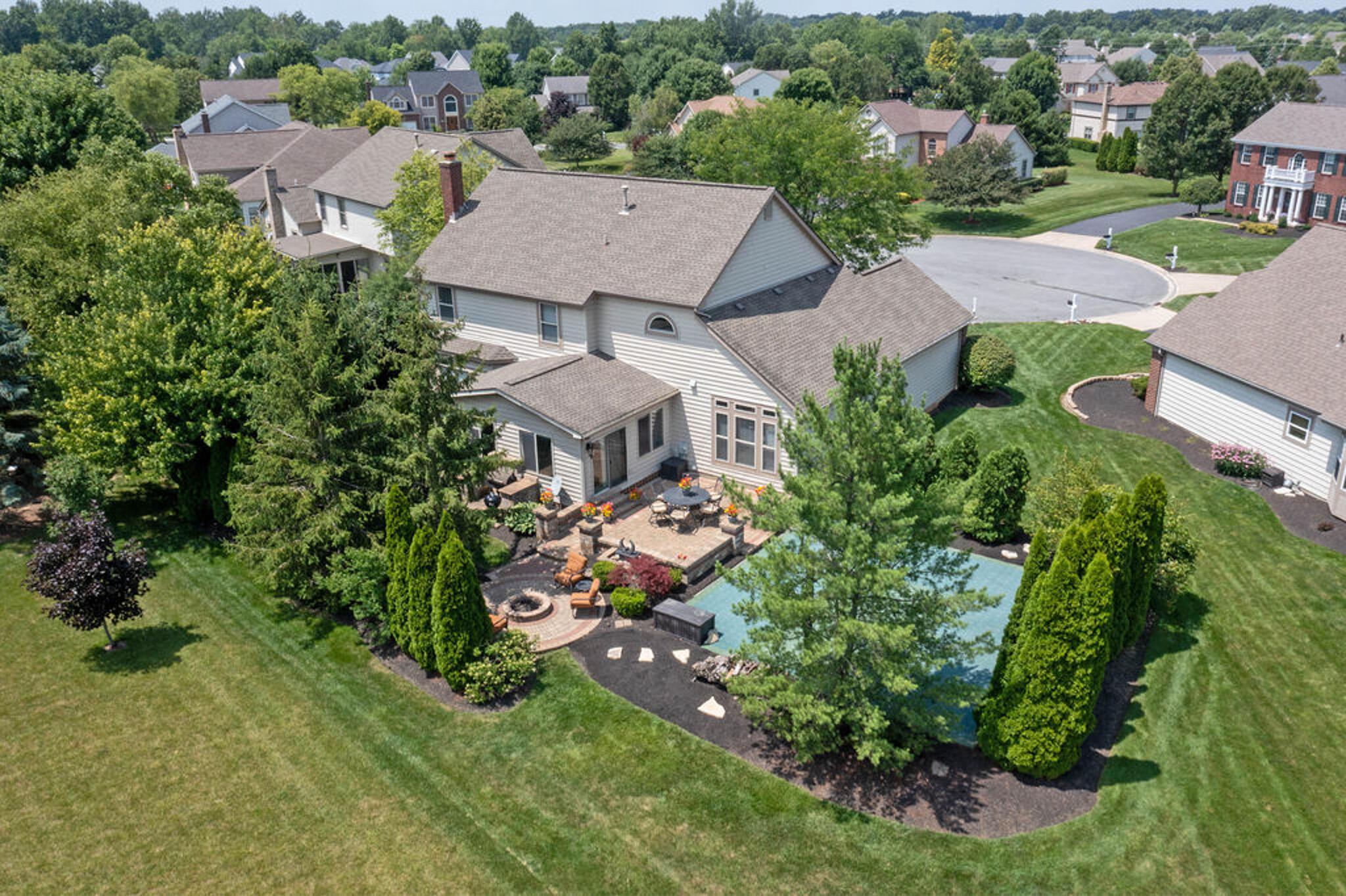 3959 Ryleland Court Powell, OH 43065 - Photo 47 of 56 Back Exterior Aerial