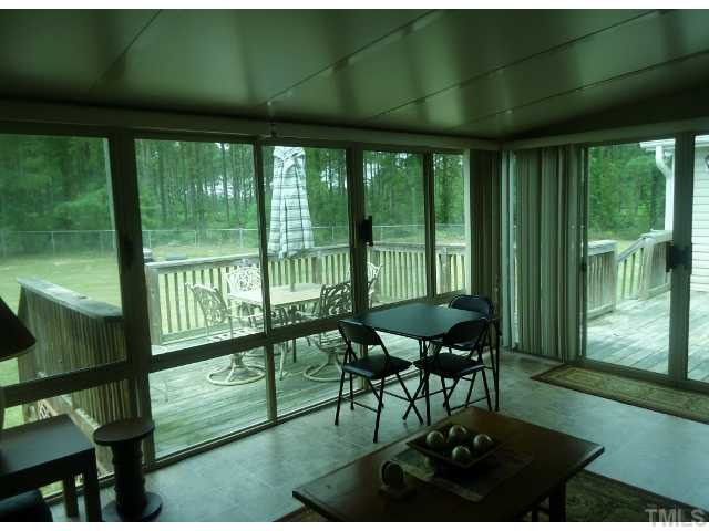 100 Harris Road Smithfield, NC 27577 - Photo 9 of 22 Sun Room looks out off of large deck