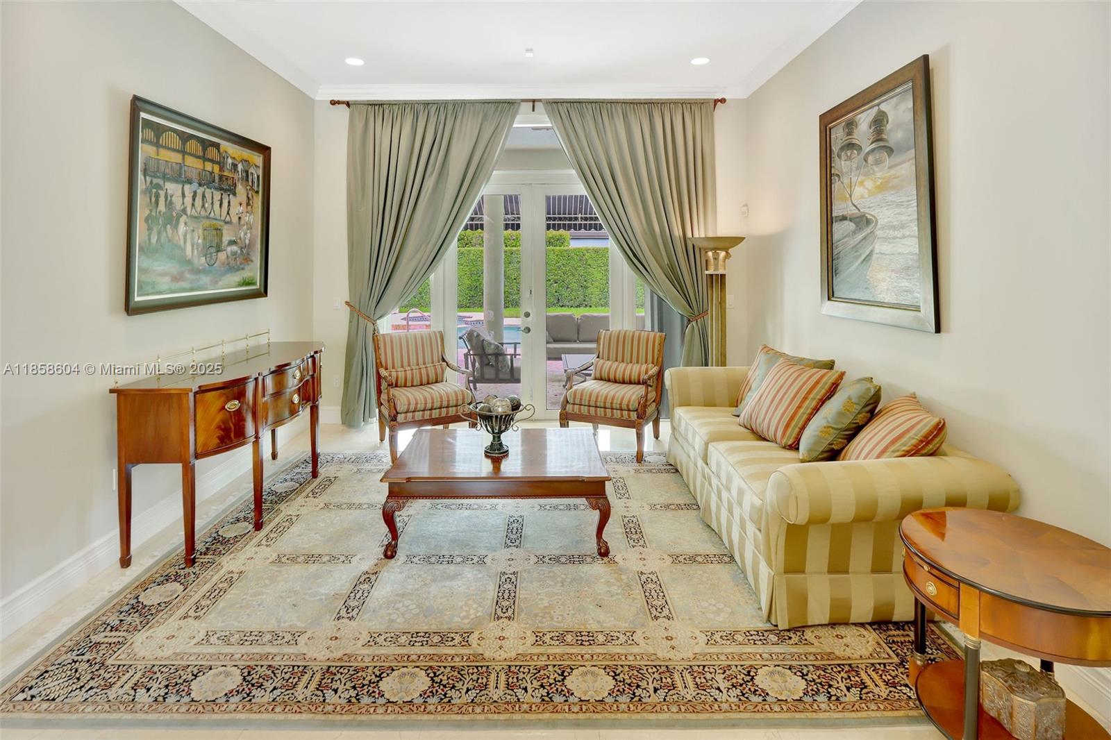 7261 Southwest 120th Avenue Miami, FL 33183 - Photo 7 of 50 a living room with furniture and a large window