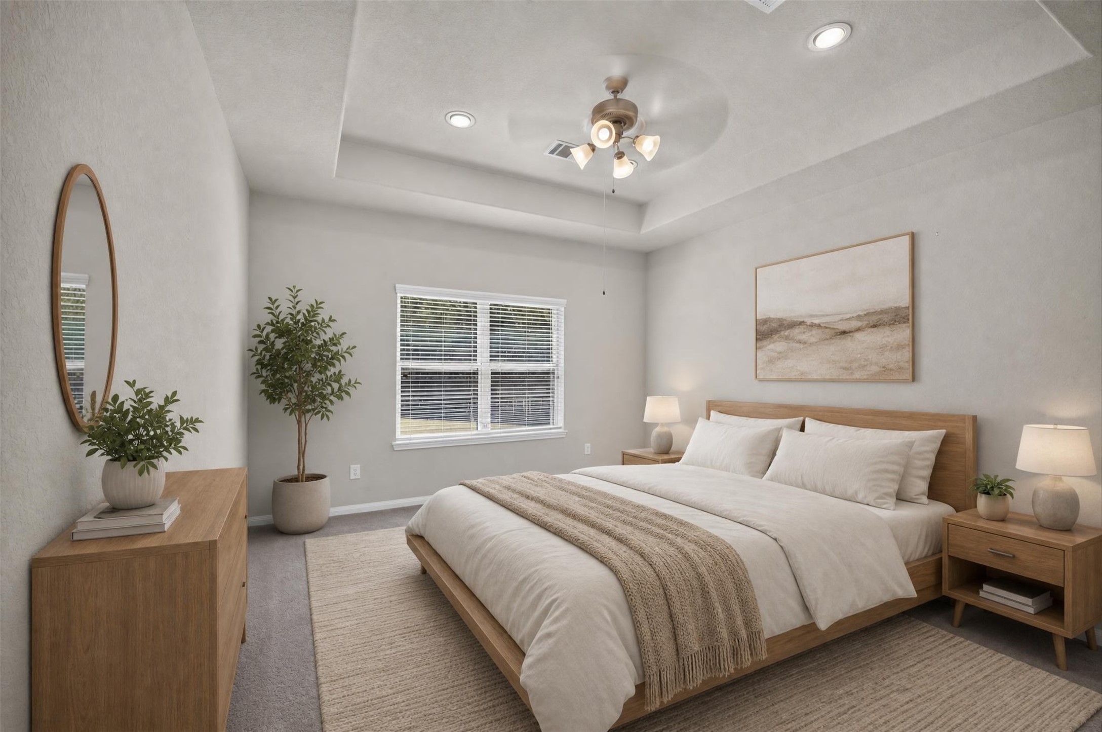 23715 Springwolf Drive Spring, TX 77373 - Photo 11 of 24 Primary Bedroom - Virtually Staging
