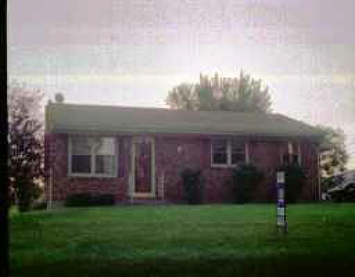 a view of house with yard and green space
