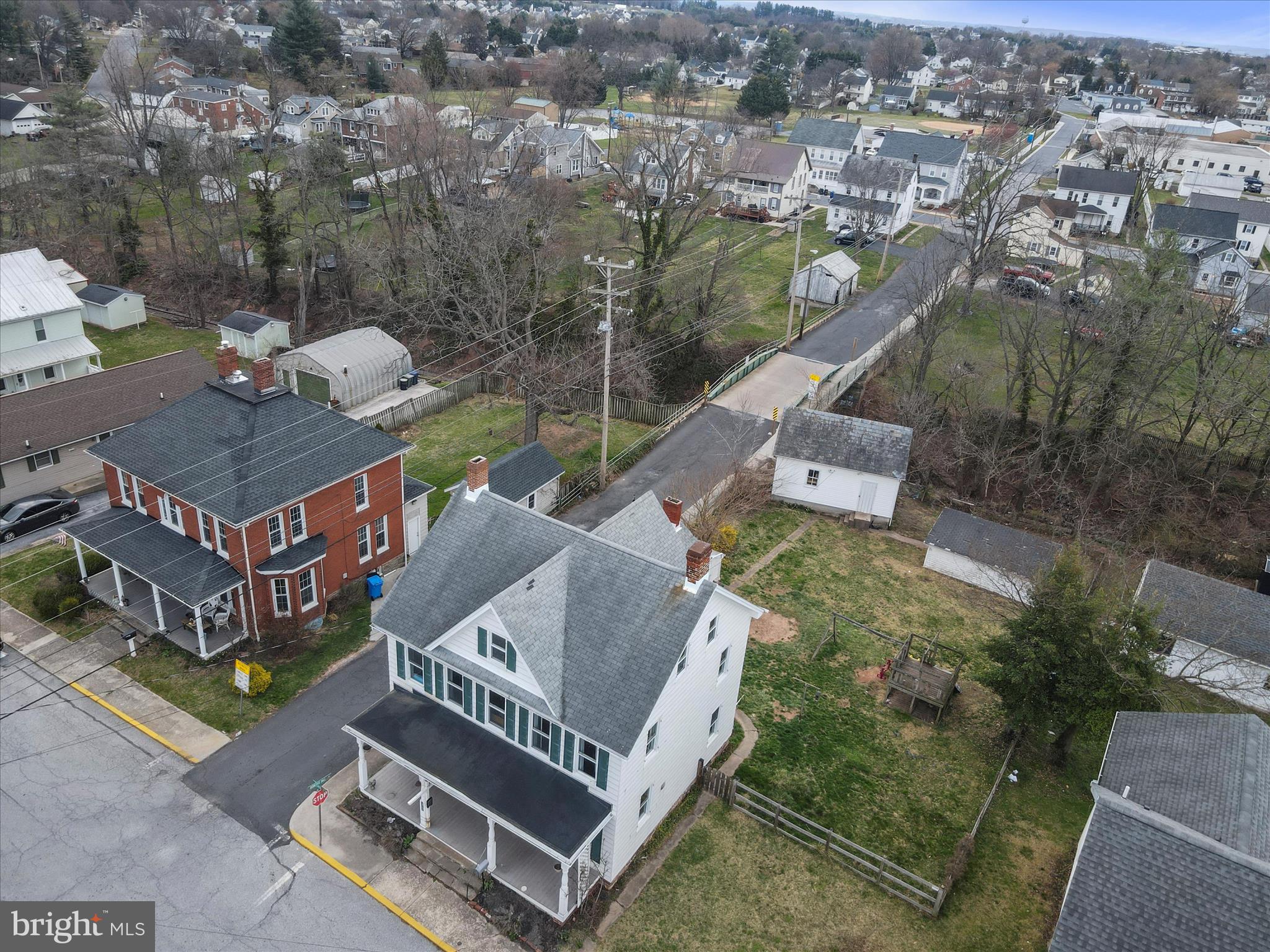 35 Middle Street Taneytown, MD 21787 - Photo 6 of 41 an aerial view of a house with a garden