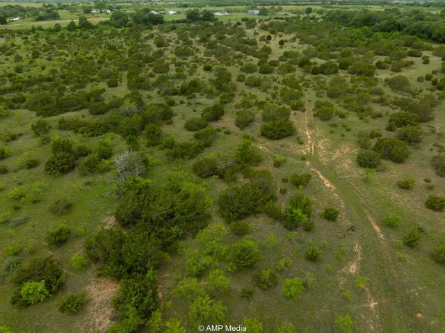 a view of a big yard of a building