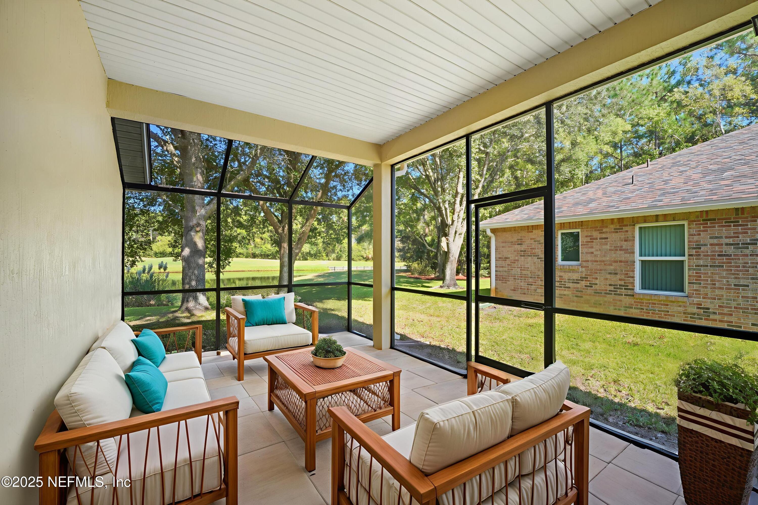 1740 Keswick Road St. Augustine, FL 32084 - Photo 24 of 35 24_Enclosed Covered Patio - Virtually St