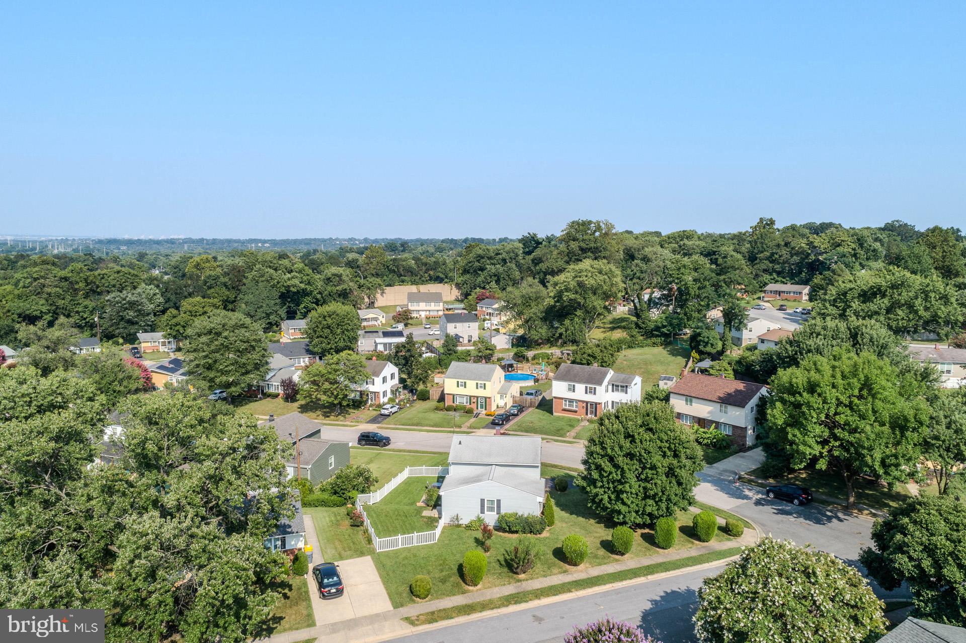 208 Ardmore Road Linthicum Heights, MD 21090 - Photo 37 of 58 an aerial view of residential house and outdoor space