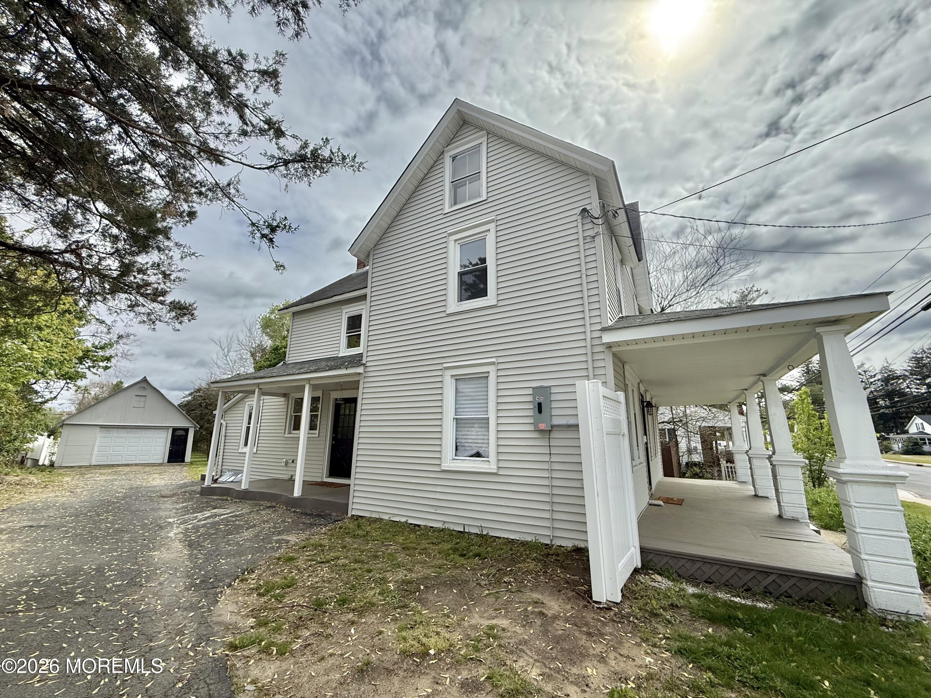 30 New Egypt Cookstown Road New Egypt, NJ 08533 - Photo 18 of 21 a front view of a house with a yard