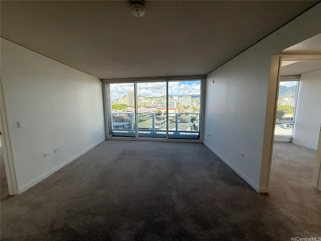 a view of empty room