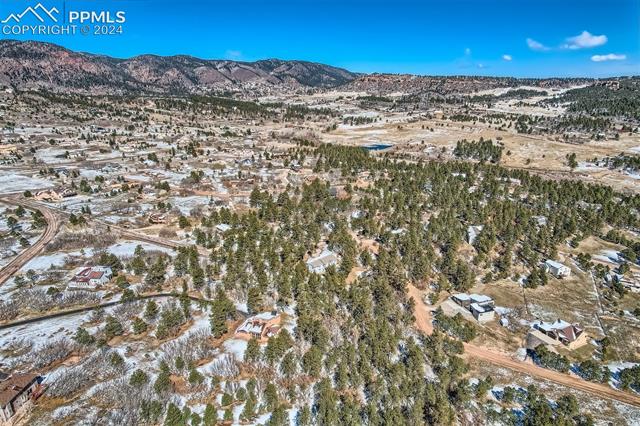 3715 Range View Road Monument, CO 80132 - Photo 45 of 49 Aerial view featuring a mountain view.
