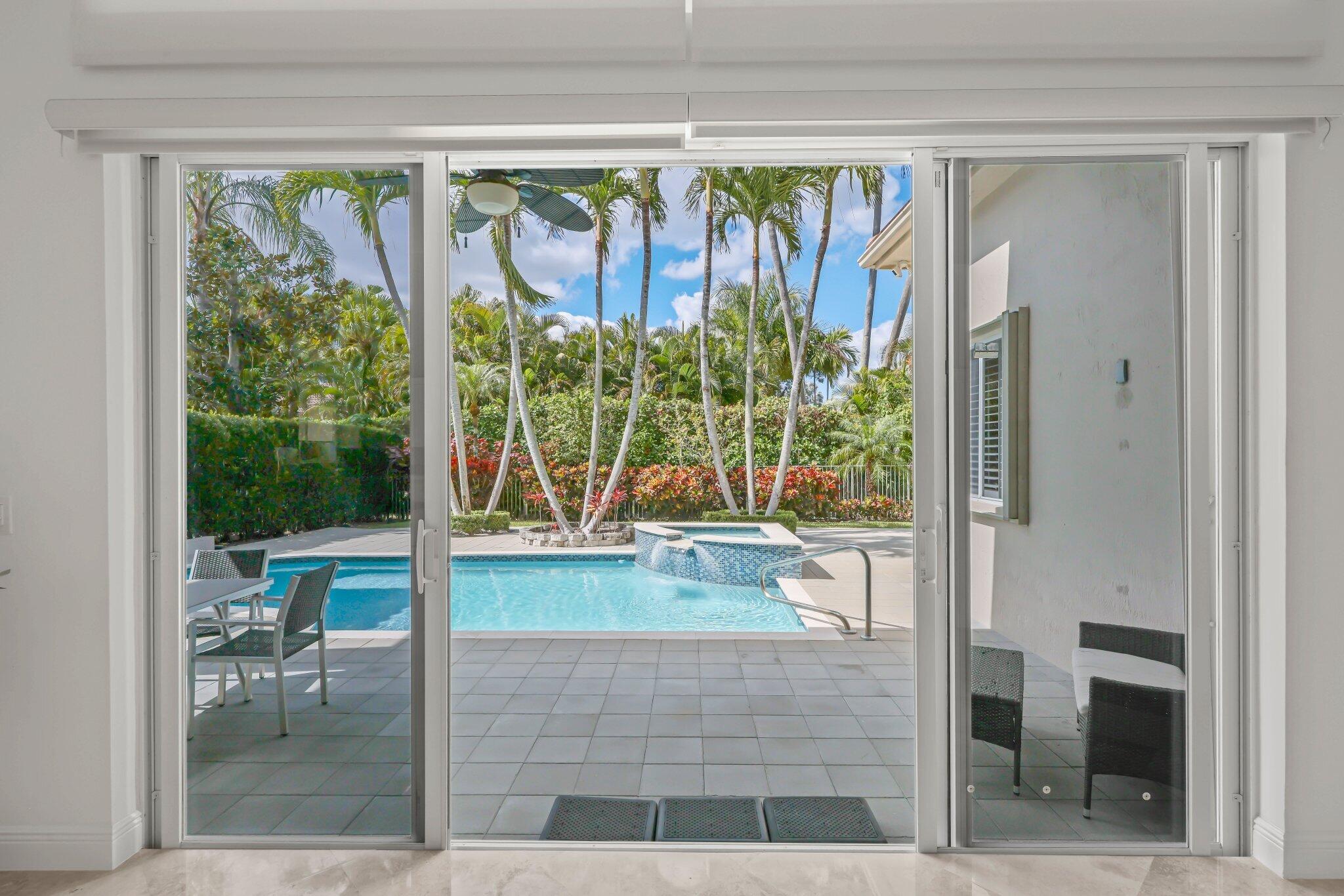 7150 Mallorca Crescent Boca Raton, FL 33433 - Photo 37 of 51 View to Pool