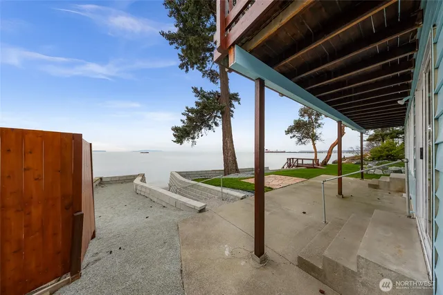 a view of outdoor space and porch