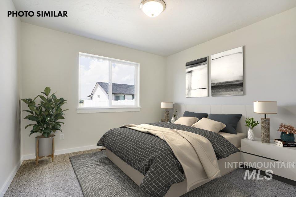 1652 Haystack Road Emmett, ID 83617 - Photo 26 of 29 Light-colored walls complement a large window, offering abundant natural light