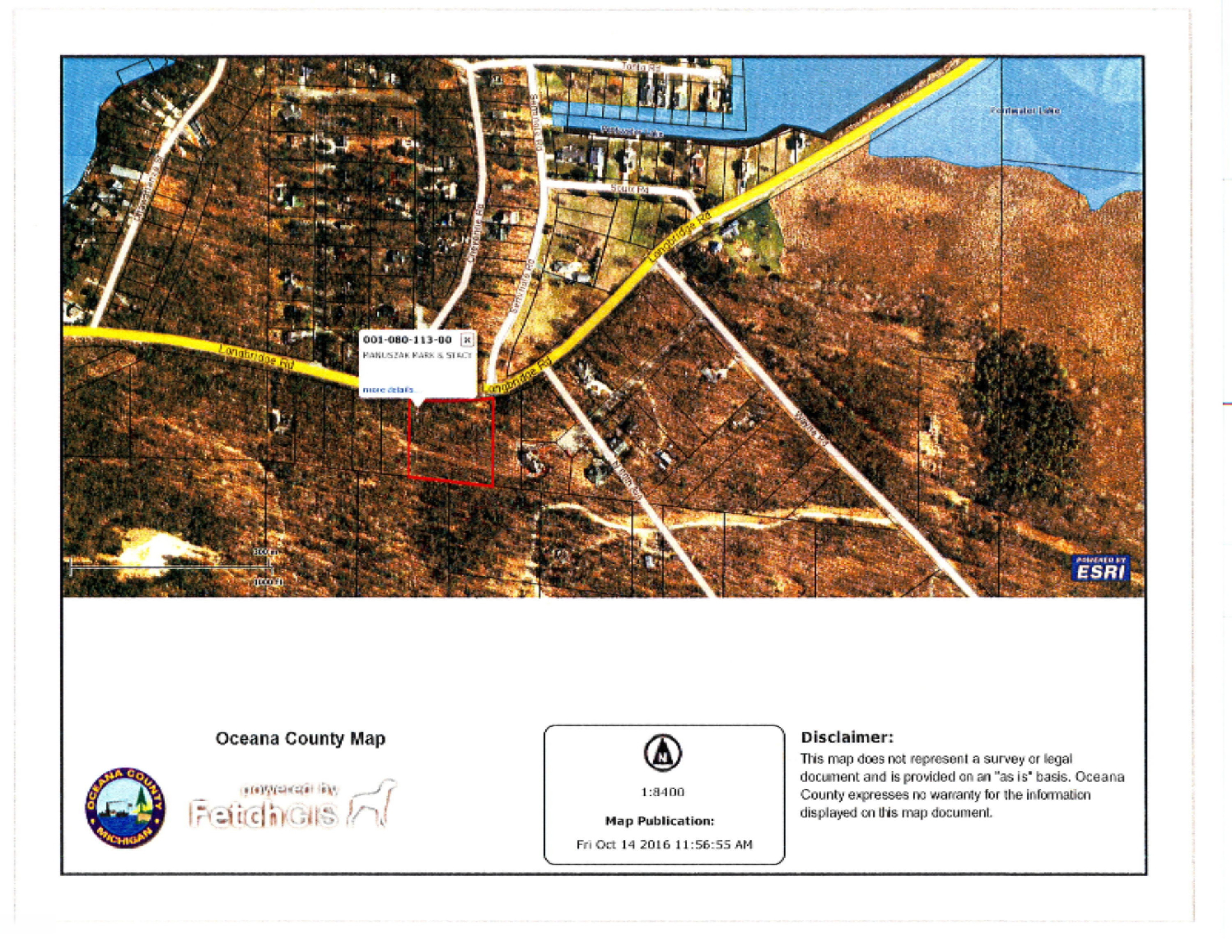 West Longbridge Road Pentwater, MI 49449 - Photo 3 of 9 aerial photo