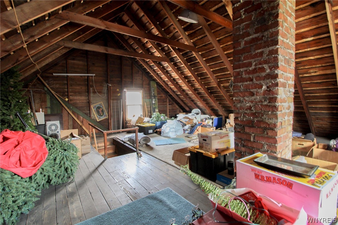 507 Canal Street Ridgeway, NY 14103 - Photo 19 of 28 attic - full walk up stairs