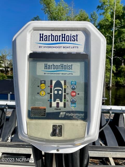 620 Chair Road, Unit BOAT SLIP D5 Castle Hayne, NC 28429 - Photo 19 of 61 Harbor Hoist Control Panel