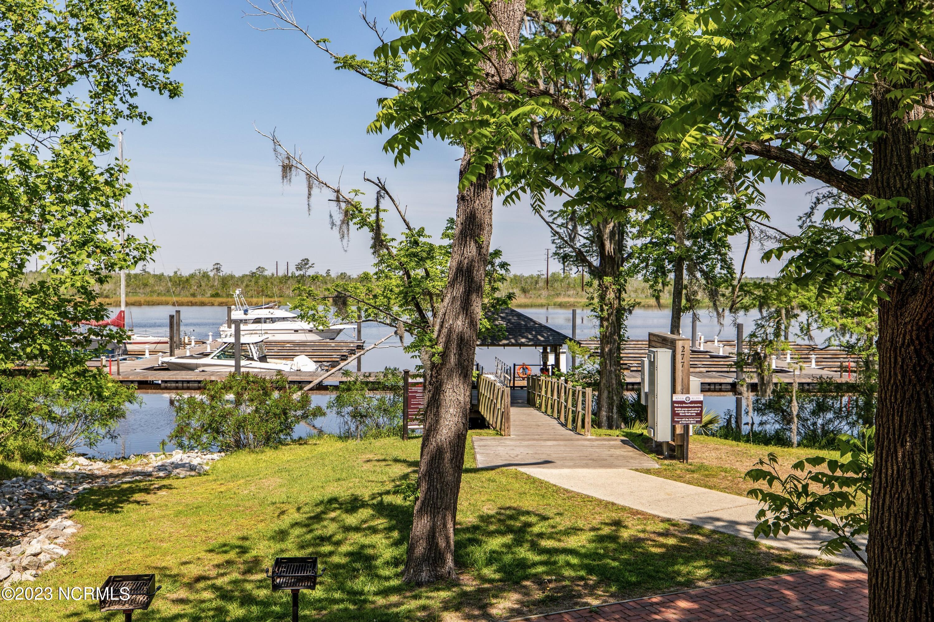 620 Chair Road, Unit BOAT SLIP D5 Castle Hayne, NC 28429 - Photo 23 of 61 View from the Pavilion