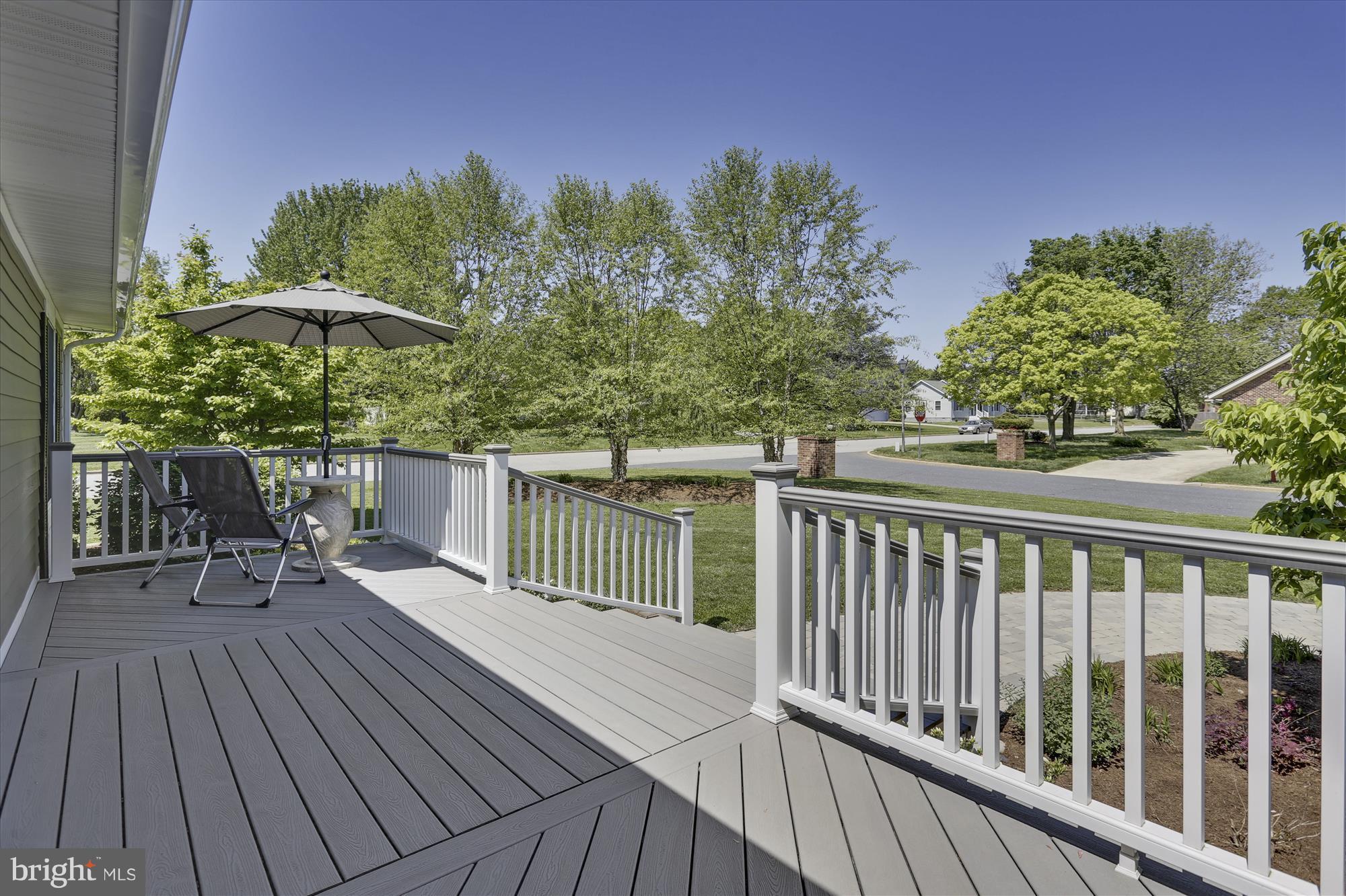 100 Birch Run Road Chestertown, MD 21620 - Photo 5 of 30 a view of a wooden deck with furniture