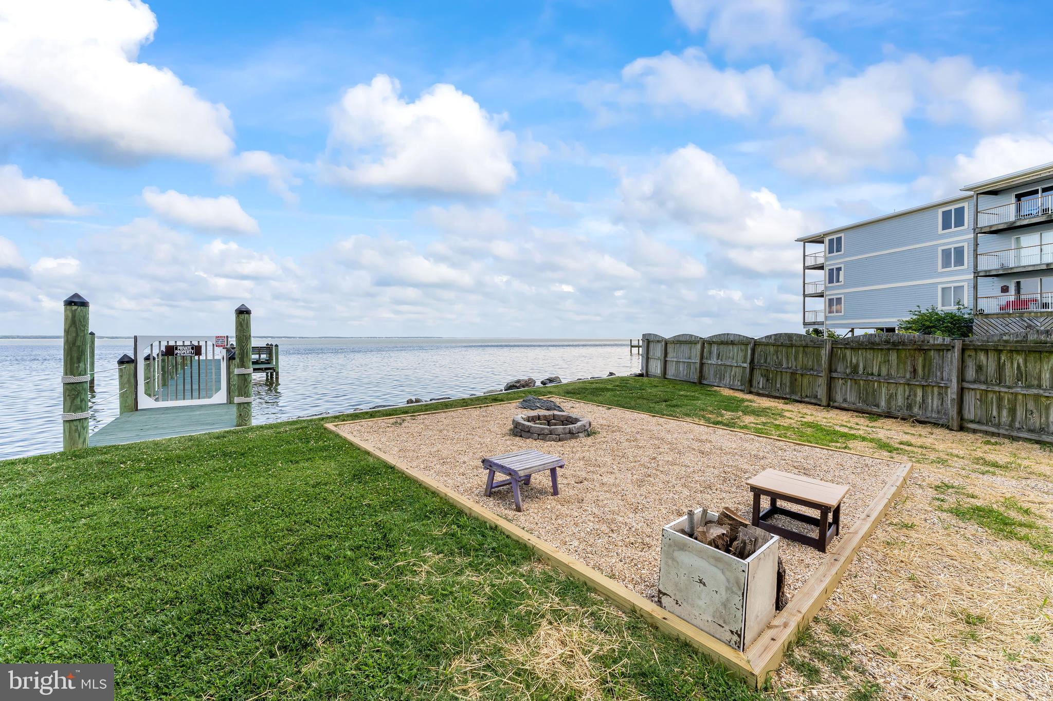 715 Washington Colonial Beach, Unit 15 Colonial Beach, VA 22443 - Photo 37 of 42 a view of a backyard