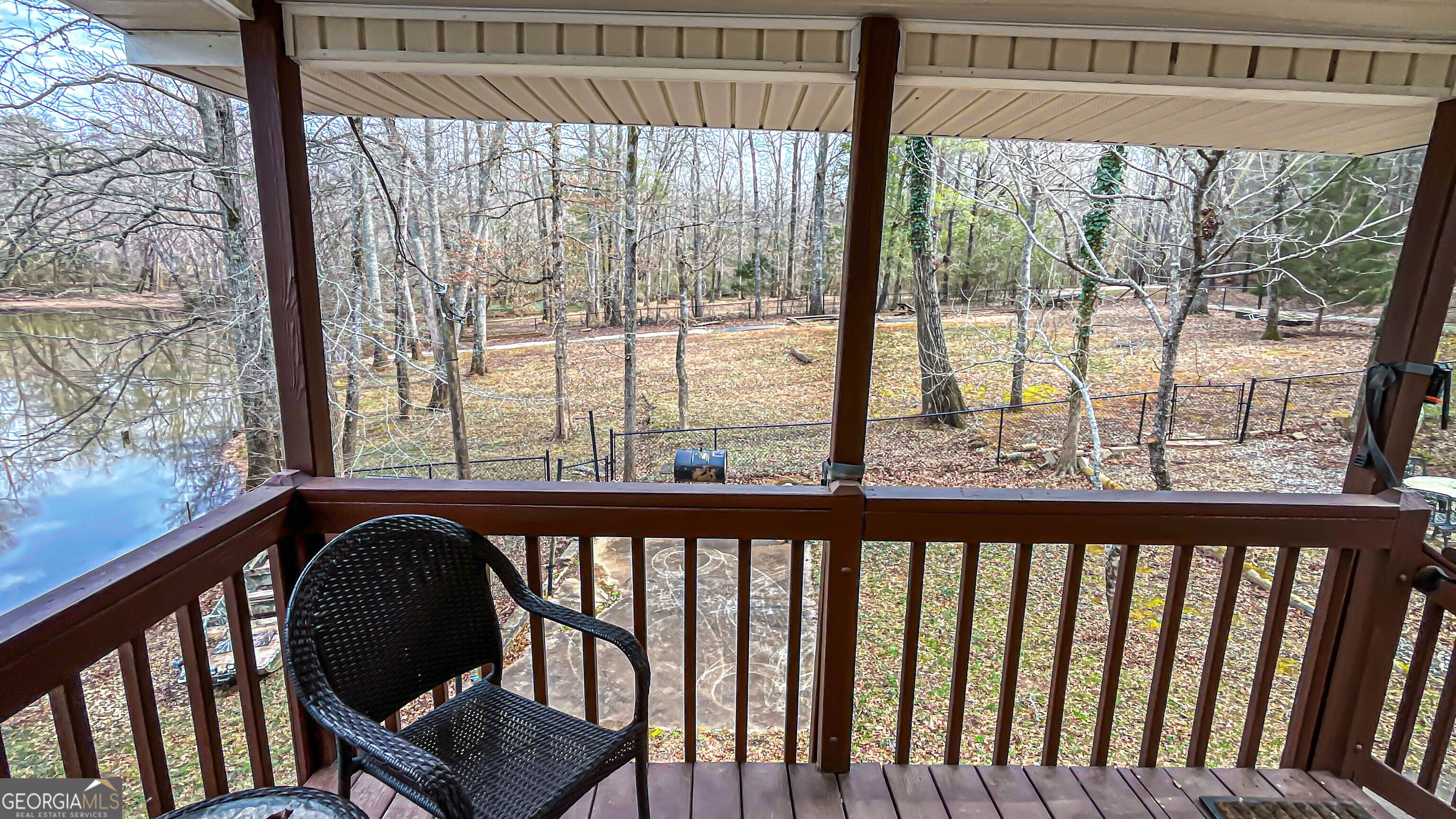 242 Katy Lake Road Jackson, GA 30233 - Photo 71 of 113 a view of a two chairs in the balcony