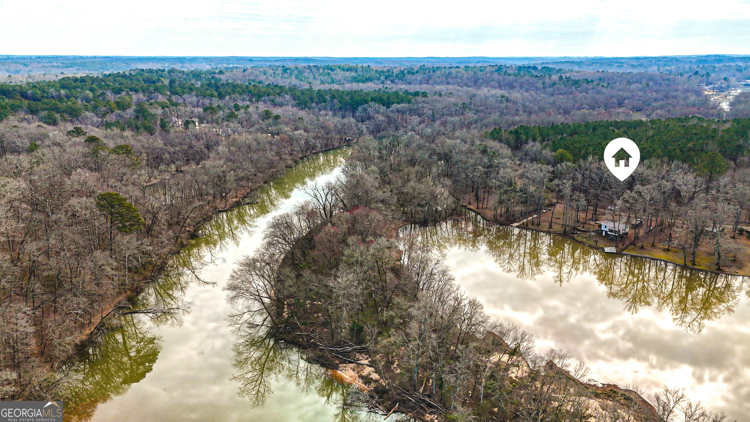 242 Katy Lake Road Jackson, GA 30233 - Photo 84 of 113 a view of a lake in middle of the house