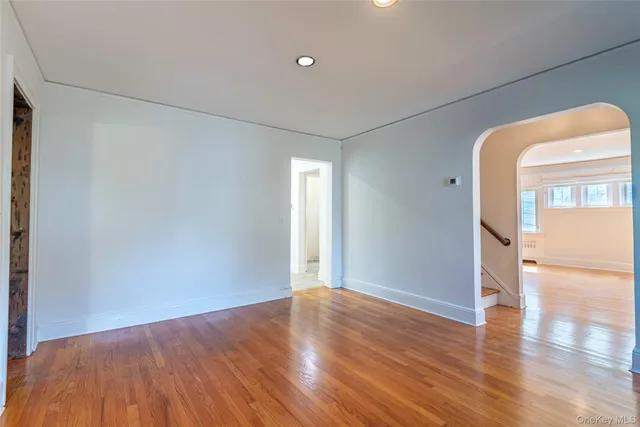 wooden floor in an empty room