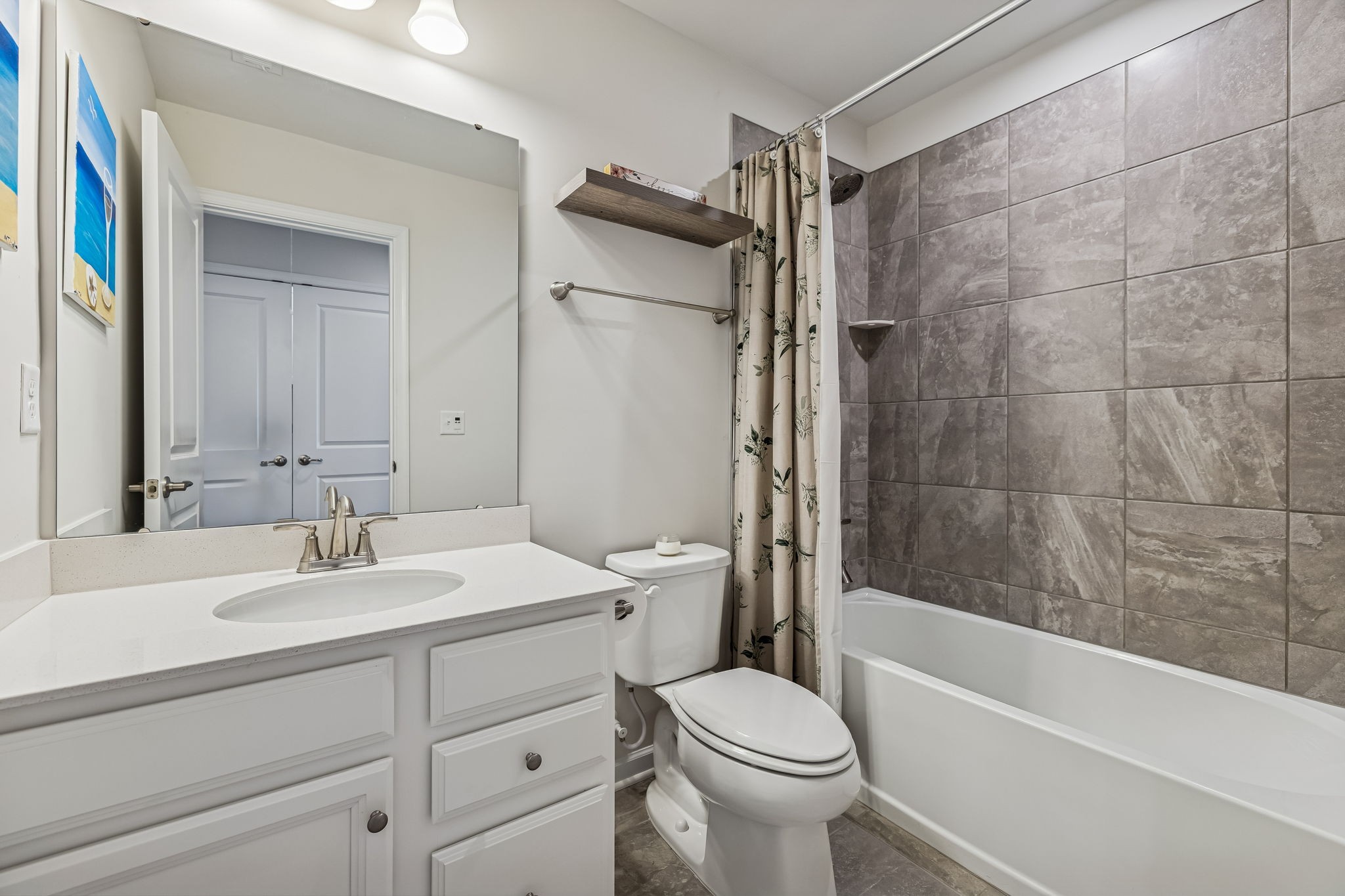 156 Keelon Gap Road Spring Hill, TN 37174 - Photo 31 of 39 a bathroom with a sink toilet vanity and shower