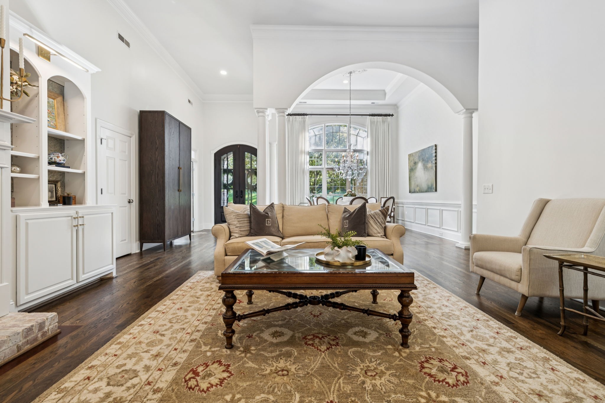 829 Highgrove Circle Franklin, TN 37069 - Photo 13 of 98 a living room with furniture and a large window