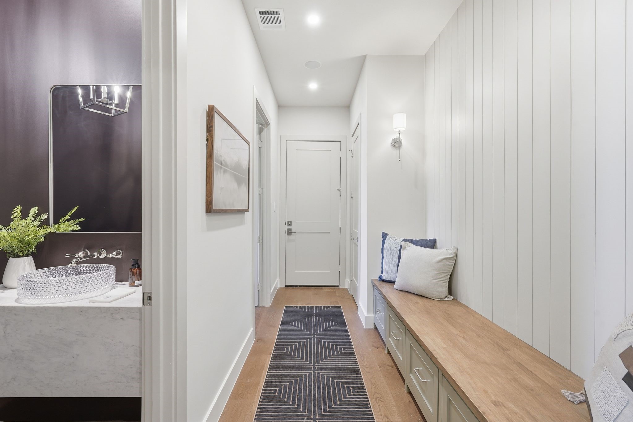 7248 Red Oak Grove Road Montgomery, TX 77316 - Photo 22 of 50 a bedroom with a bed and a potted plant