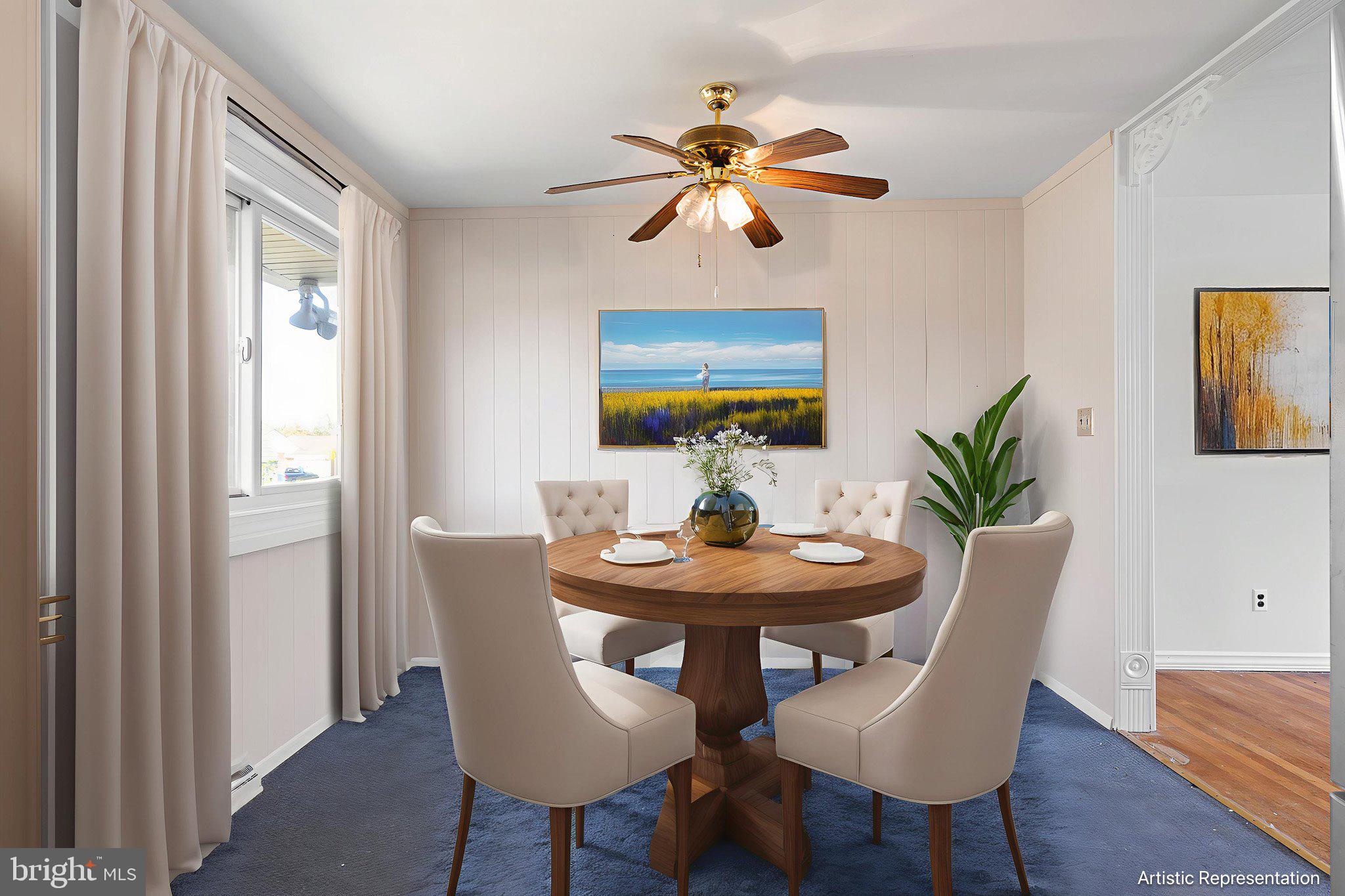 8 Trevett Boulevard Newark, DE 19702 - Photo 6 of 23 a view of a dining room with furniture and wooden floor