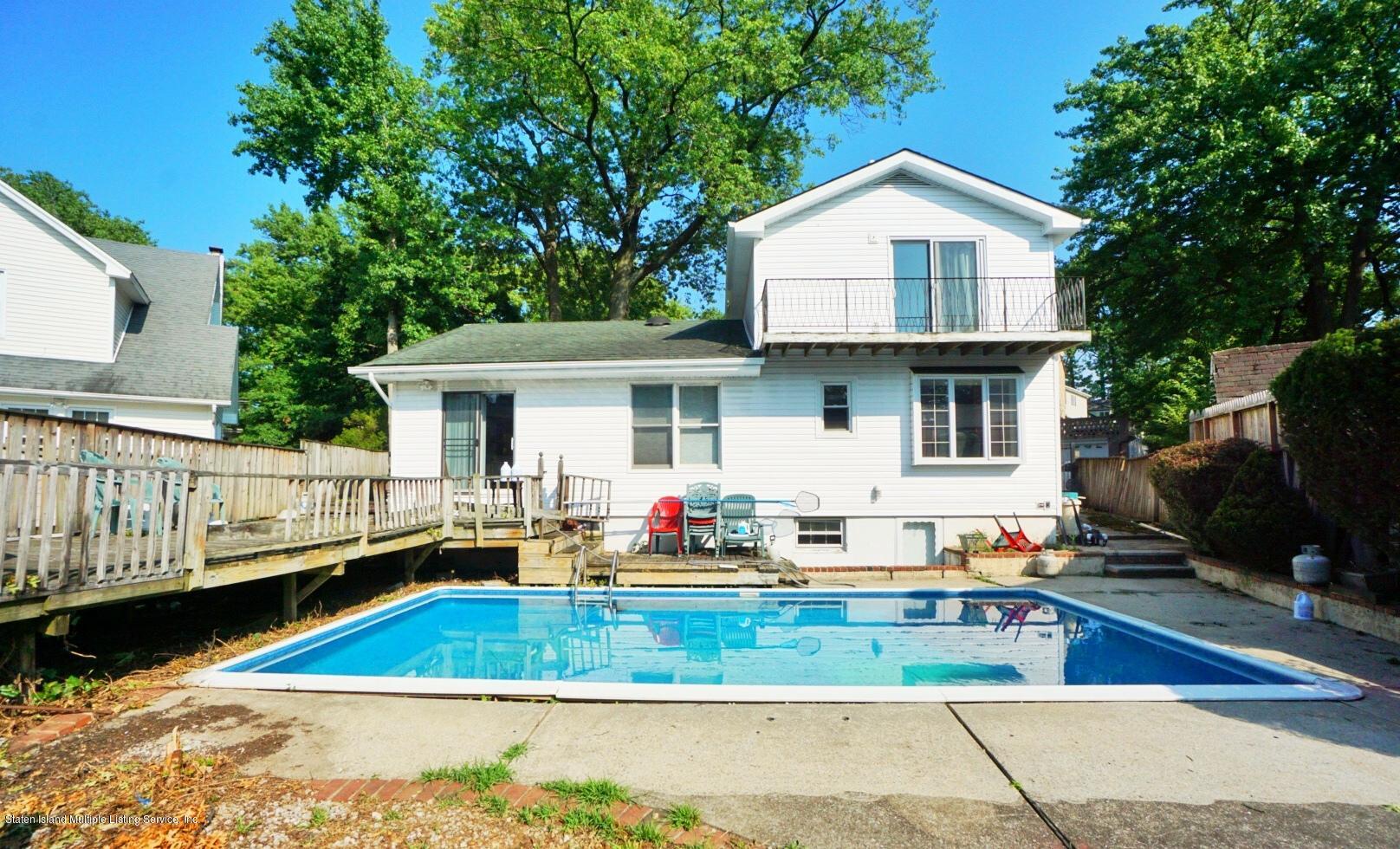 5 Dent Road Staten Island, NY 10308 - Photo 3 of 28 (3) BACK YARD WITH IN-GROUND POOL