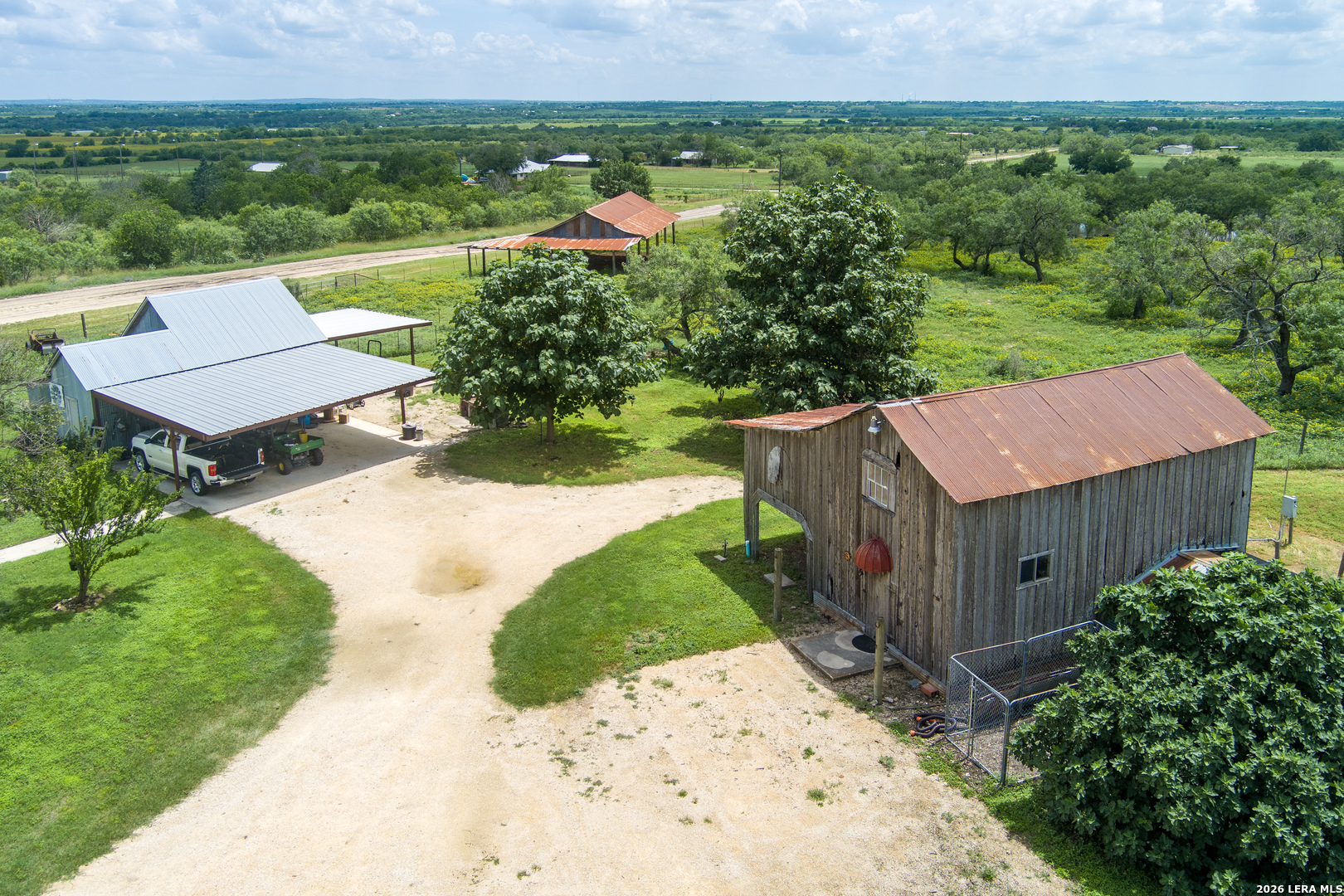 4515 Stapper Road St. Hedwig, TX 78152 - Photo 57 of 64 a view of a backyard