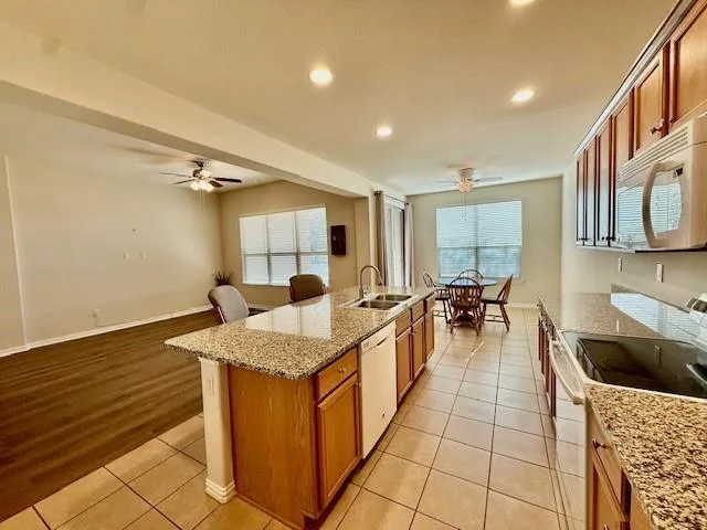 a view of a bathroom from the hallway