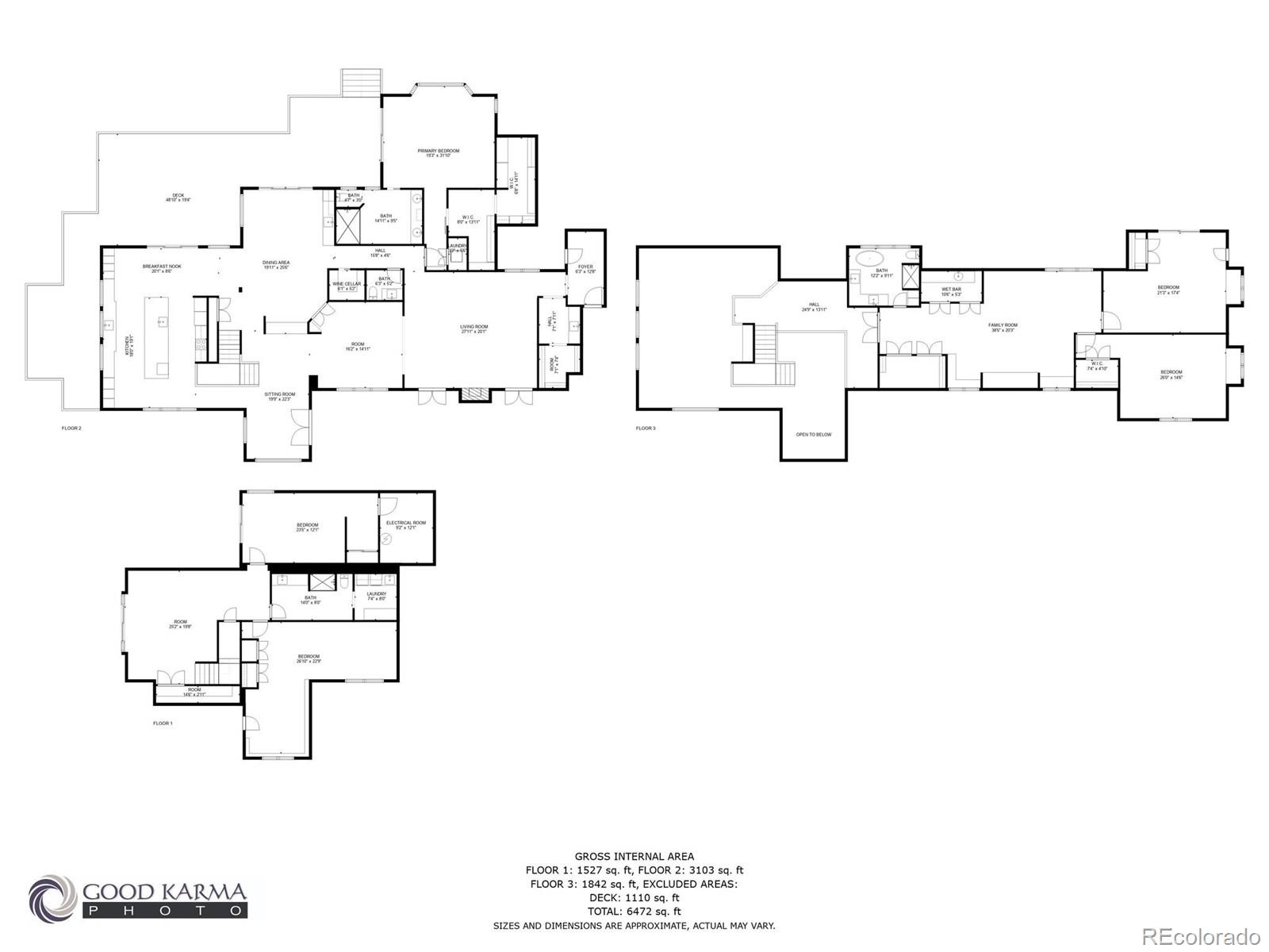 1128 County Road 65 Evergreen, CO 80439 - Photo 40 of 40 a picture of floor plan