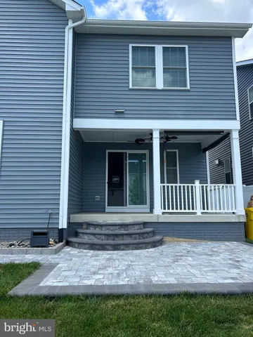 a view of front door of house