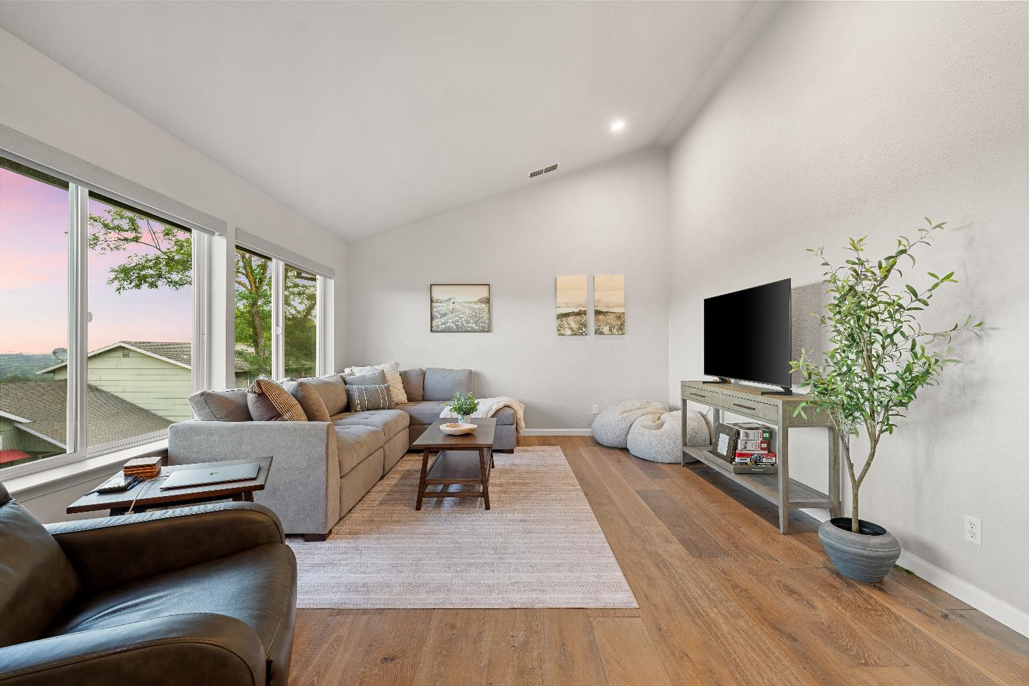 7380 Ridge Road Newcastle, CA 95658 - Photo 55 of 97 a living room with furniture flat screen tv and a large window