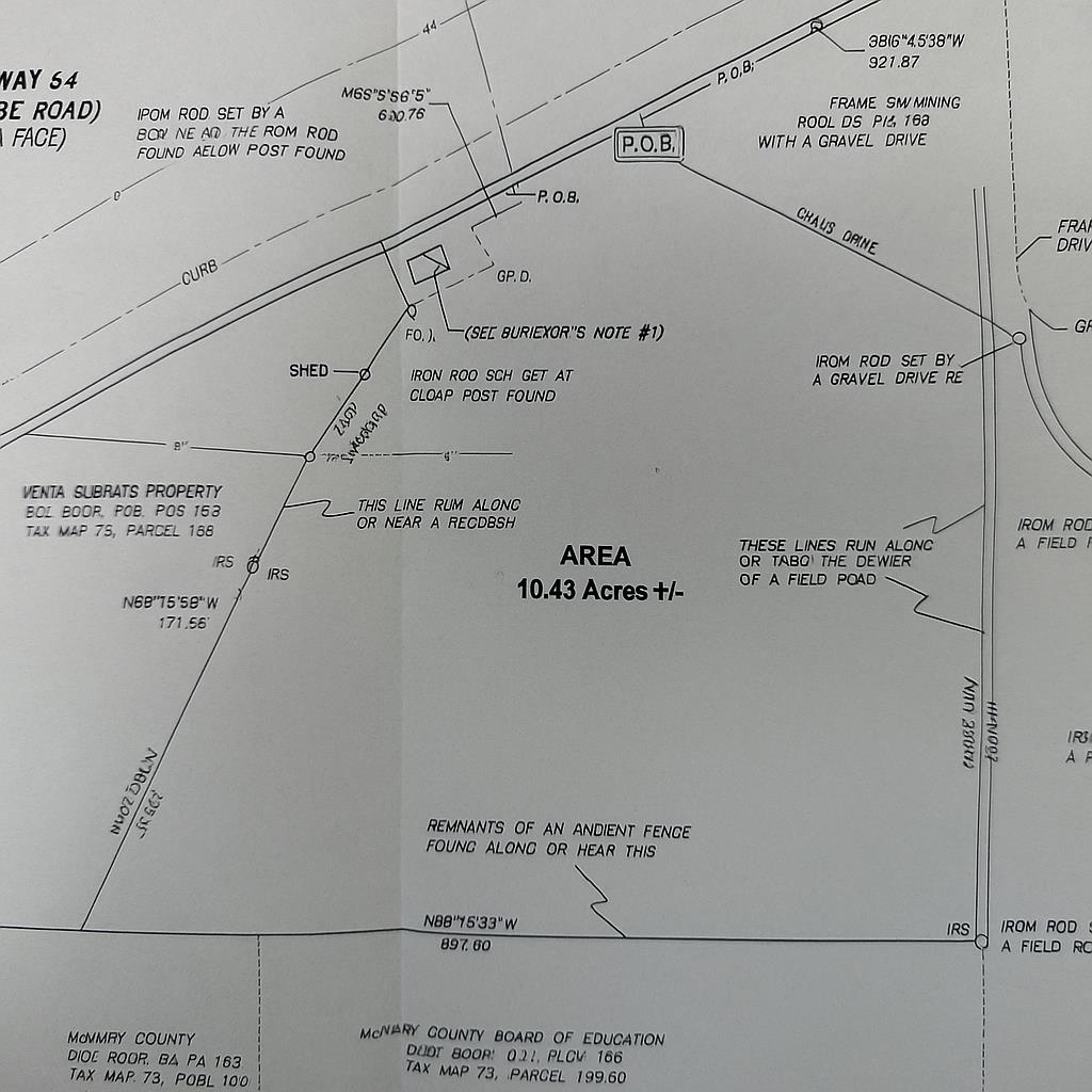 698 West Main Street Adamsville, TN 38310 - Photo 10 of 10 Survey map / technical document