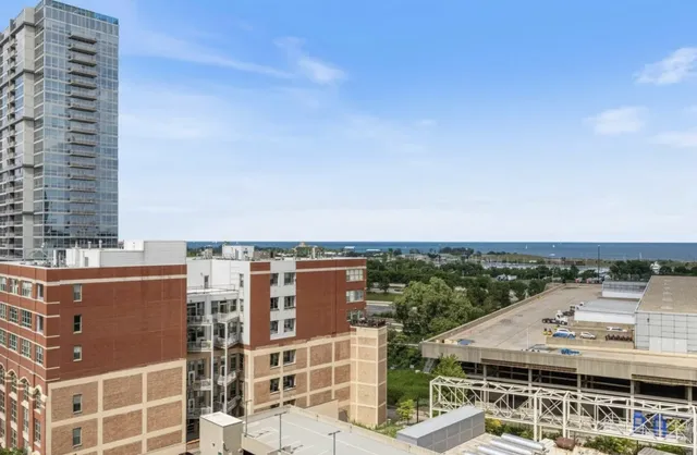 a view of a building with city view