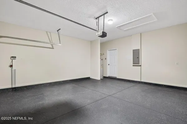a view of a room with an empty space