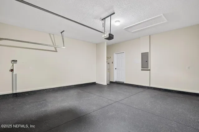 a view of a room with an empty space