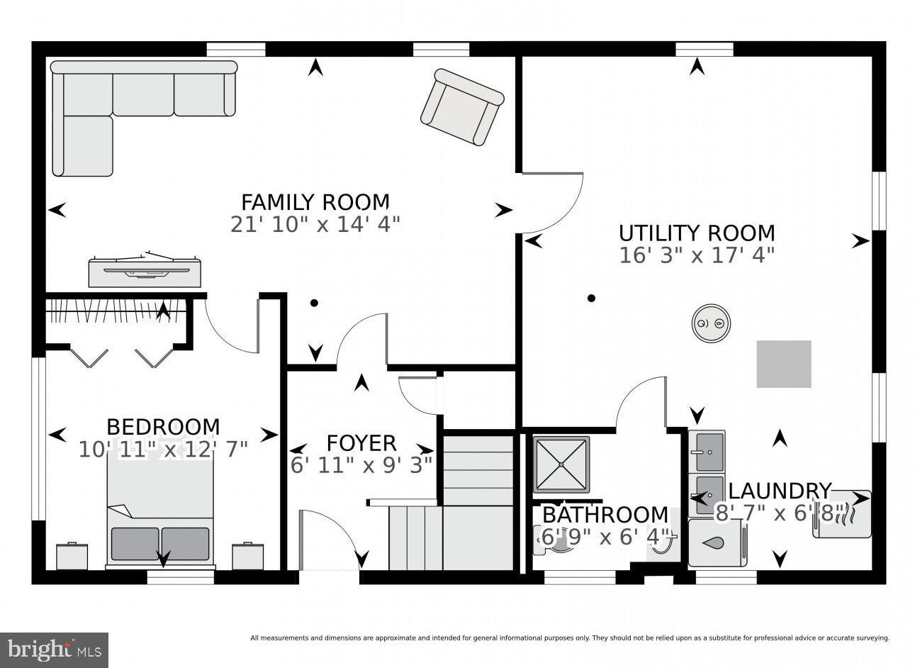 6141 Telegraph Road Alexandria, VA 22310 - Photo 22 of 22 Entry Level Floor Plan