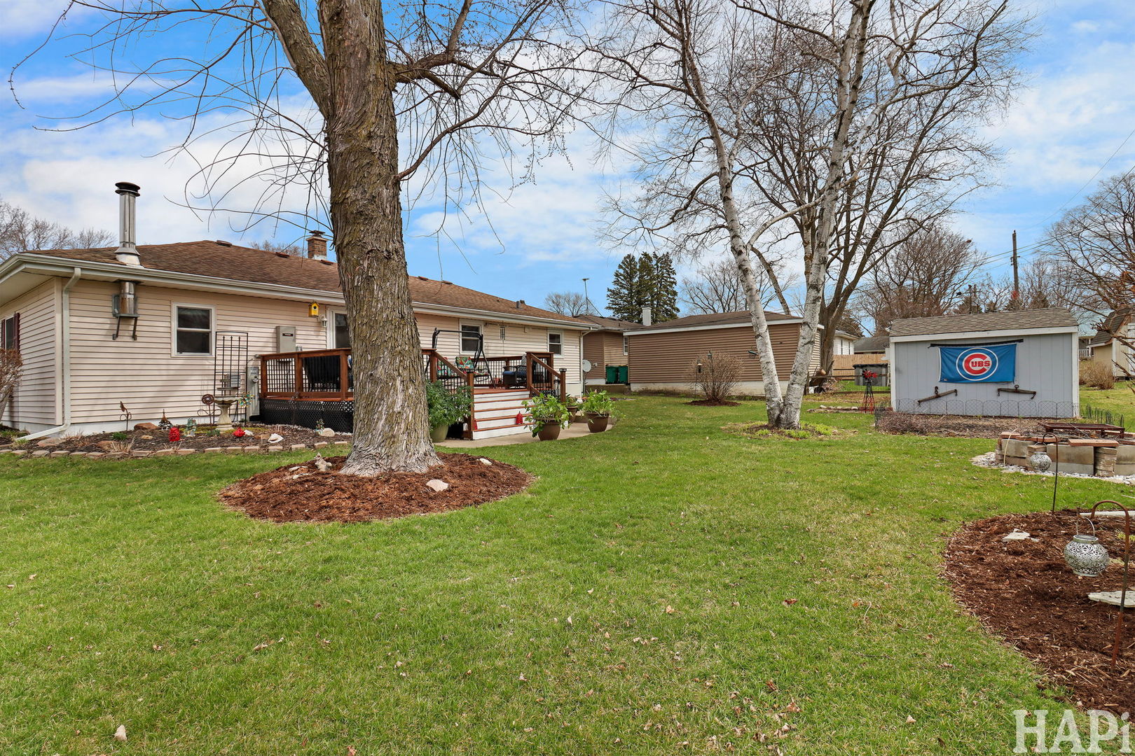 804 Elm Street Maple Park, IL 60151 - Photo 27 of 31 a front view of a house with a garden