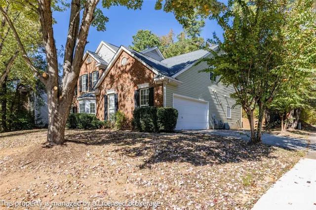 a view of a house with a snow