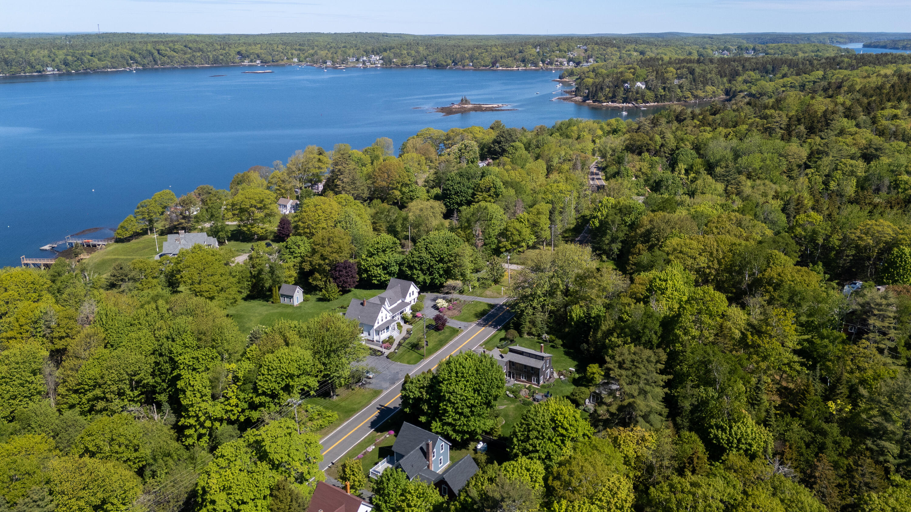 538 Ocean Point Road Boothbay, ME 04544 - Photo 39 of 40 North to Linekin Neck