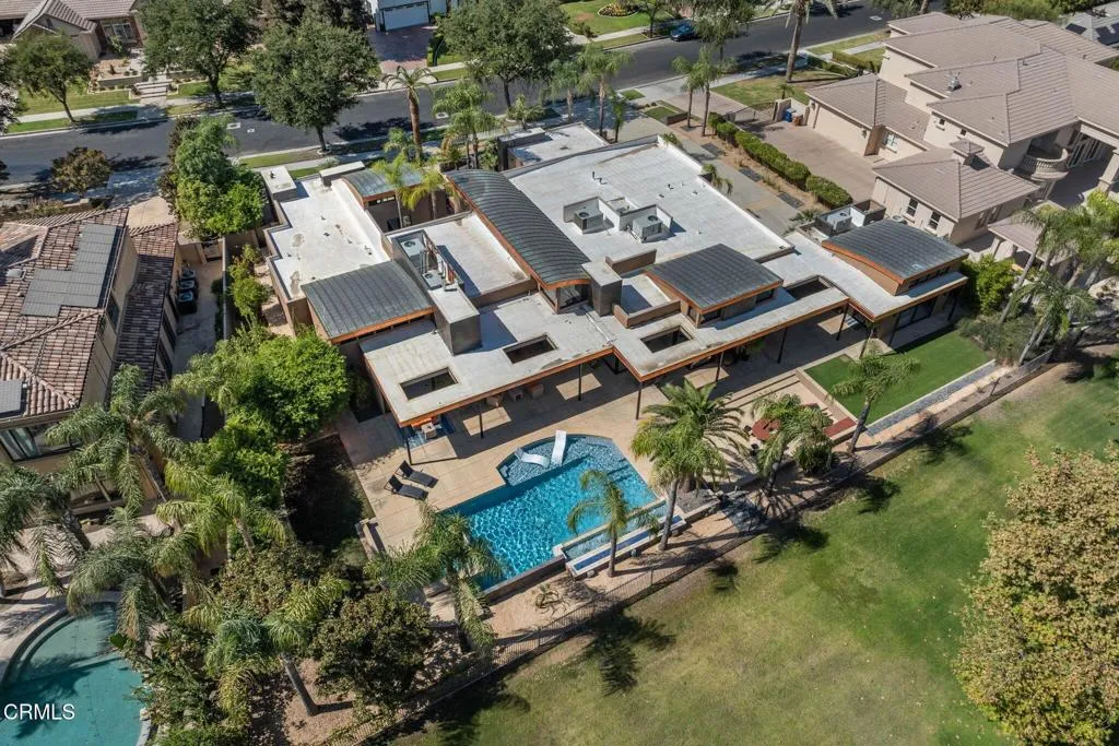2406 Windermere Street Bakersfield, CA 93311 - Photo 73 of 75 an aerial view of a house with a lake view