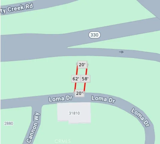 $20,000 | 0 Loma Running Springs, Running Springs, CA 92382