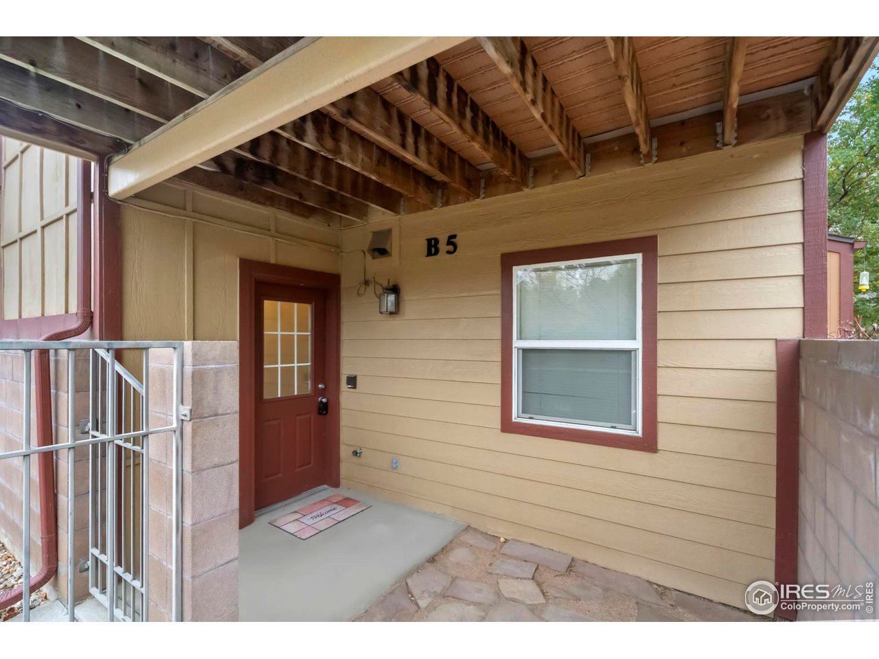 1221 East Prospect Road, Unit 5 Fort Collins, CO 80525 - Photo 4 of 38 Front Door Entrance and Patio