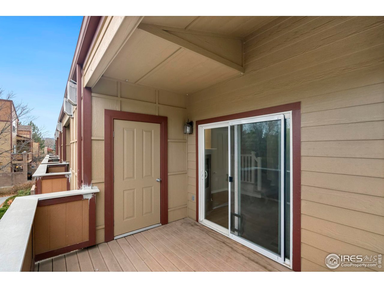 1221 East Prospect Road, Unit 5 Fort Collins, CO 80525 - Photo 10 of 38 Large Balcony w/Views