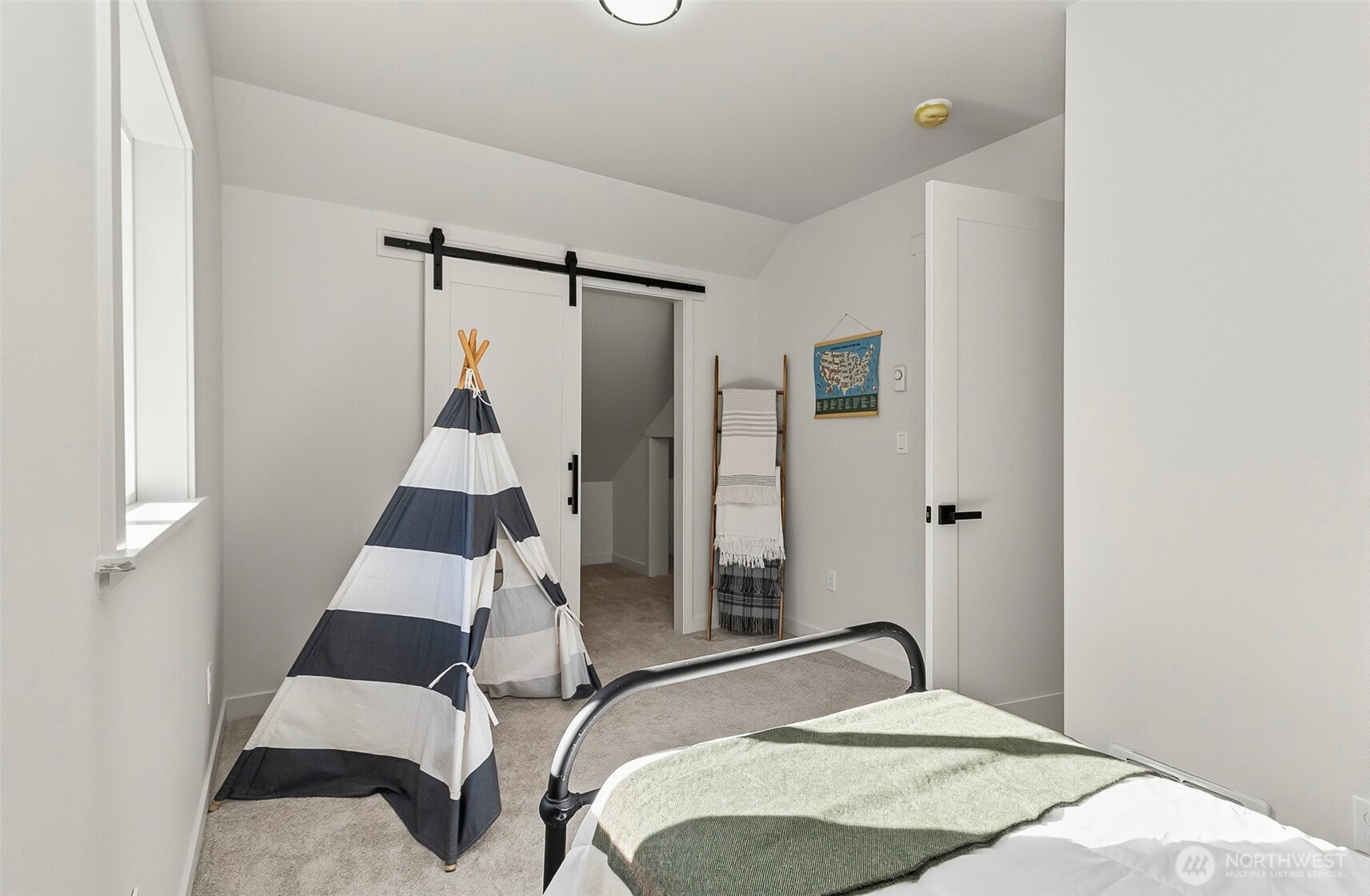 2816 Callow Road Lake Stevens, WA 98258 - Photo 24 of 34 a bedroom with a bed and a window