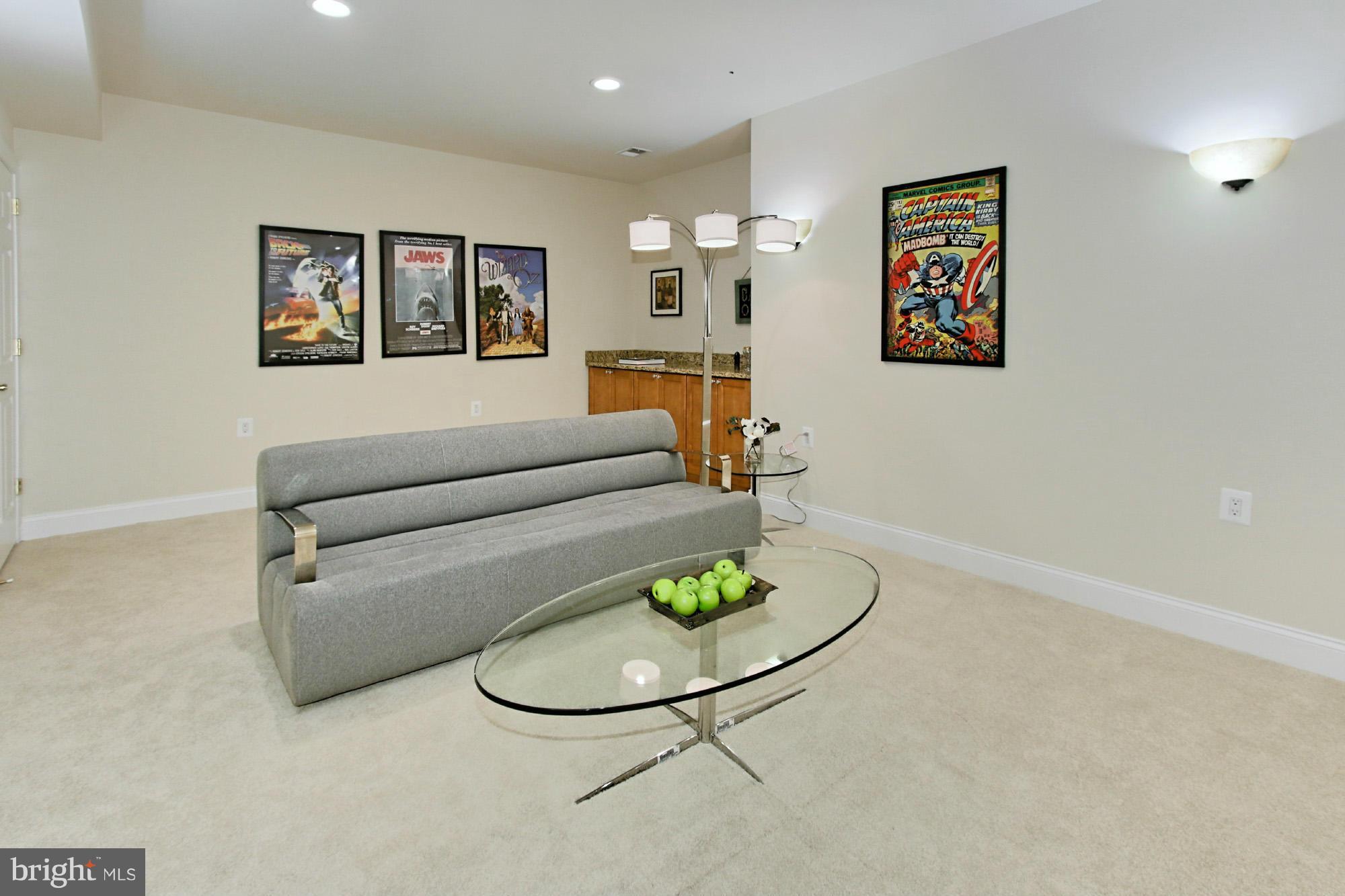 7002 Springville Court Springfield, VA 22150 - Photo 24 of 30 Media Room with Bar