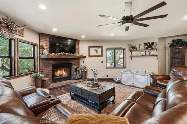 a outdoor living space with furniture and garden view